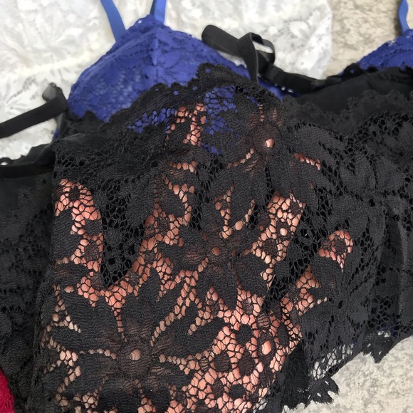 2 for $30! Lace bralette (AA-C Cup) - Picture 4 of 11